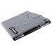 X iPAD Air 2 SLEEVE 防電磁波可立式潑水平板保護套 (織布紋洗練灰)