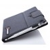 X iPAD Air 2 SLEEVE 防電磁波可立式潑水平板保護套 (織布紋鐵灰黑)