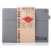 X iPAD Pro SLEEVE 防電磁波可立式潑水平板保護套 (織布紋洗練灰)